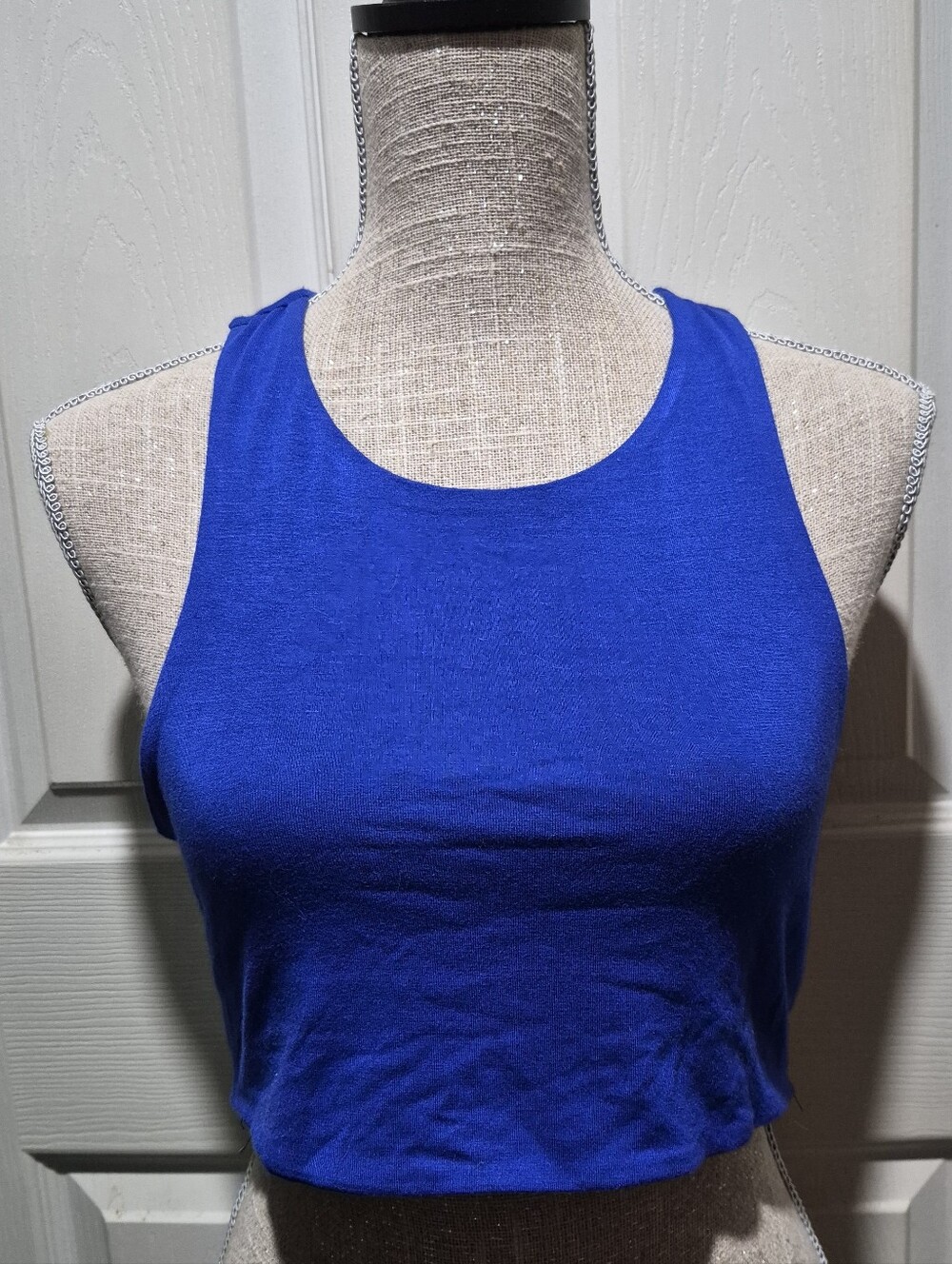 NWT Sabora Royal Blue Sleeveless Tank Top | Size L